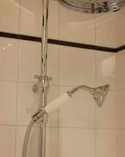 Duschset - Kensington retro gammaldags blandare, krom