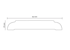 Foder - Liksidigt 16 x 95 mm