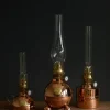 Fotogenlampa - Nattlampa koppar