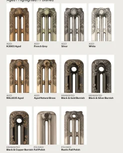 Gjutjärnsradiator - Cambridge 81 cm