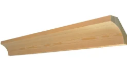 Hålkälslist - Furu 15x56 mm