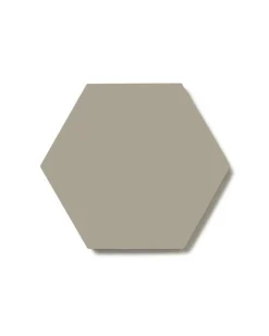 Klinker - Hexagon 10 x 10 cm ljusgrå