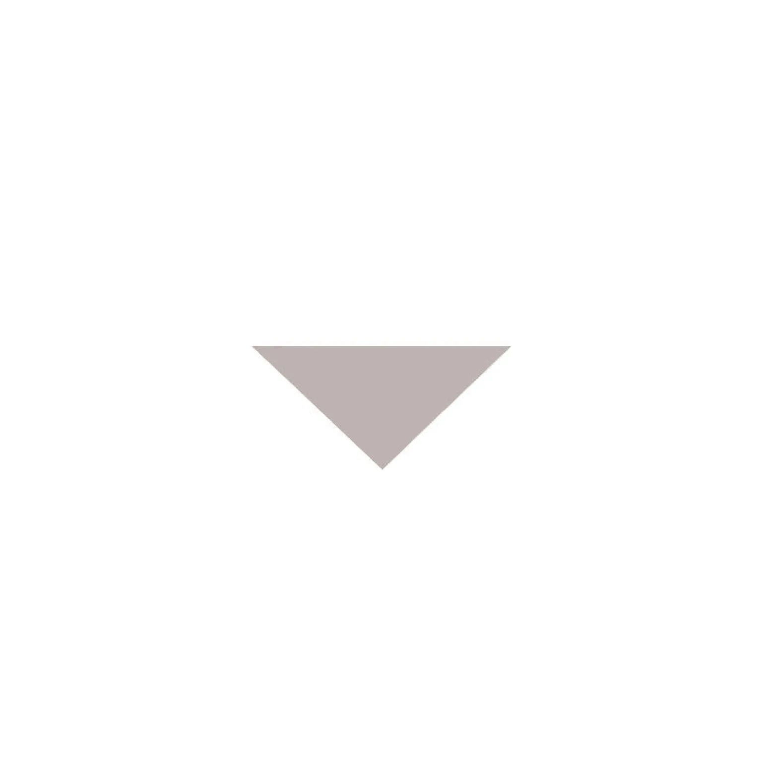 Klinker - Triangel 3,5/3,5/5 cm lavendel