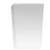 4-pack glasskärmar till lykthus M4