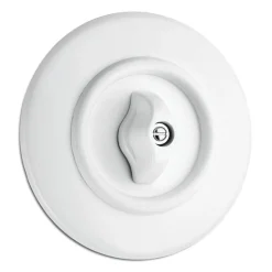 Strömbrytare rund duroplast - Kronströmbrytare (vrid)