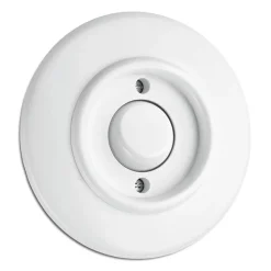 Strömbrytare rund duroplast - Trappströmbrytare (knapp)