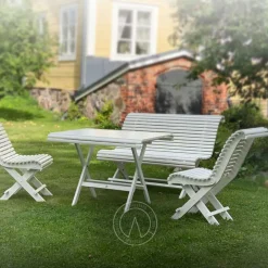 Trädgårdsbord Sundborn - Sekelskifte, hopfällbart