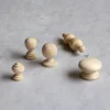 Träknopp - Svarvad Liten 20 mm